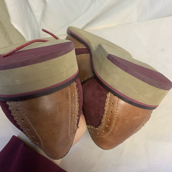 Johnston & Murphy Ellington burgundy Brown Wingtip Oxford Shoes Men's Sz 11M - Picture 13 of 13